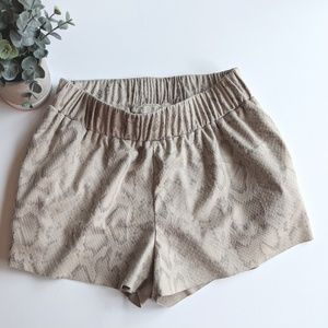 ‼️ Georgie Faux Python Shorts Size S